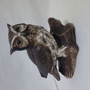 Homco Ceramic Owl